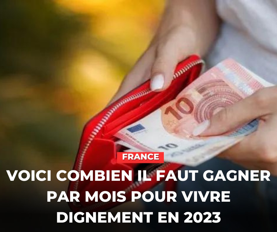 Combien Il Faut Gagner Par Mois Pour Vivre Dignement En France En 2023 8227